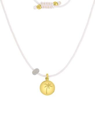Waterproof Yellow Heart Labradorite Adjustable Necklace