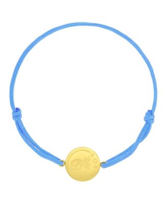 Waterproof Yellow Heart Pineapple RD Charm Adjustable Bracelet