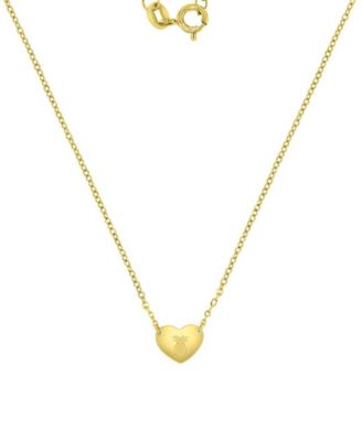 Waterproof Yellow Heart Pineapple 16+1+1'' Necklace