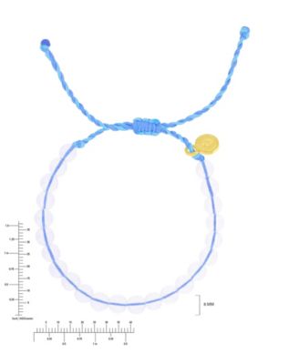 Brass Yellow Quartz Beads Adjustable Bracelet