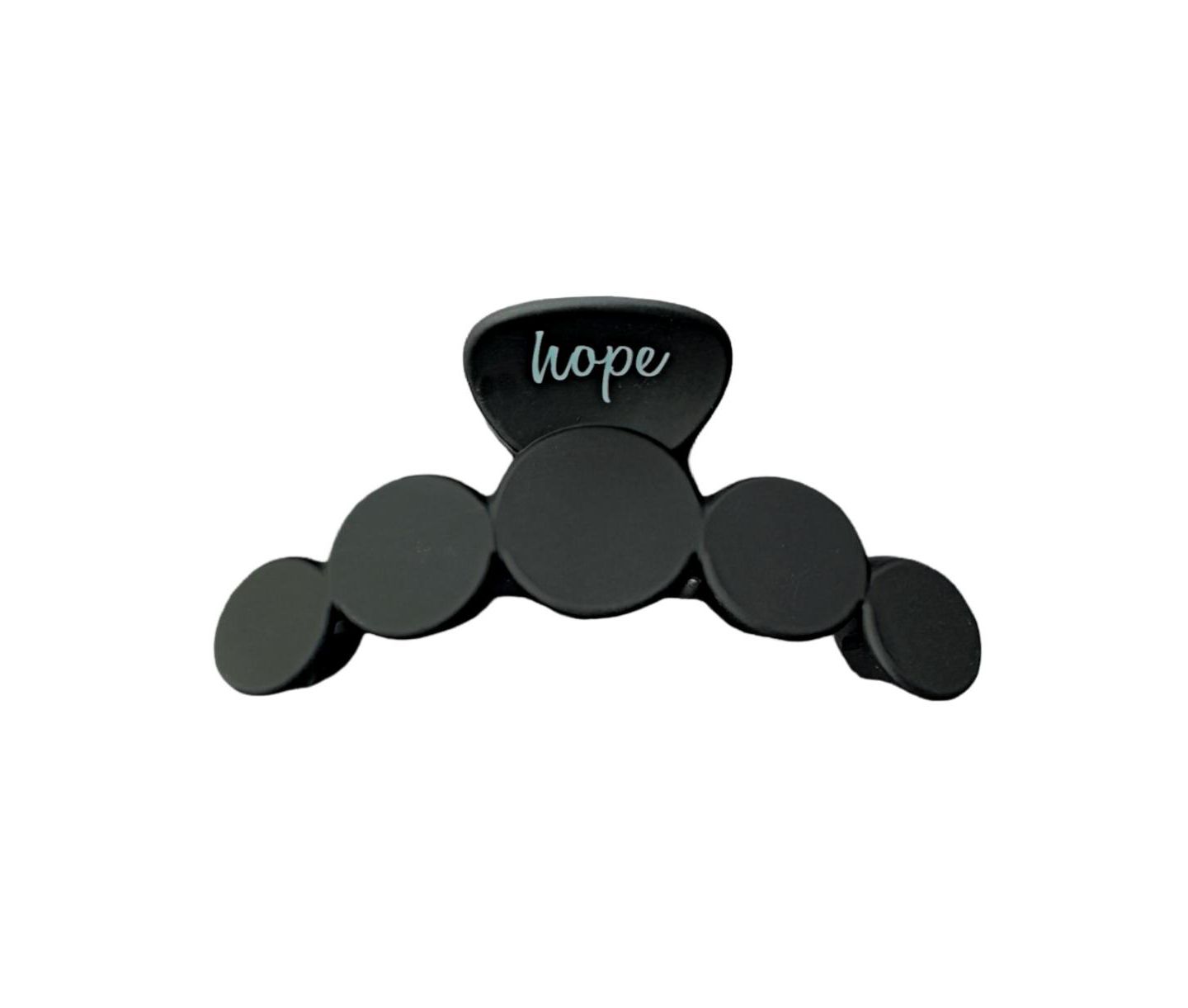 Женская заколка Headbands of Hope Matte Dot Claw Clip, цвет: Чёрный — фото 1