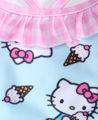 Hello Kitty Toddler Girls' 2-6X Printed 2-Piece Swimsuit