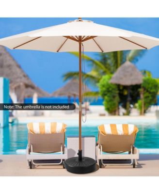 20 Inch Fillable Heavy-Duty Round Umbrella Base Stand