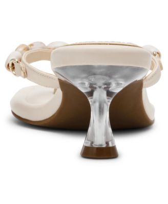 Women's Gwenn Thong Kitten Heel Dress Sandals