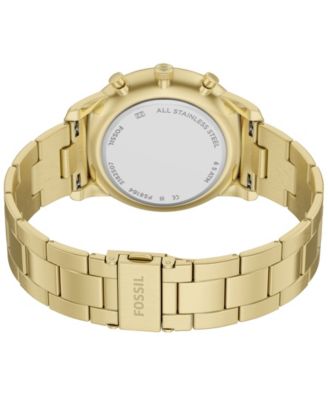 Men's Neutra Chronograph Gold-Tone Stainless Steel Watch, 44mm