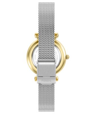 Women's Carlie Three-Hand Stainless Steel Watch, 28mm
