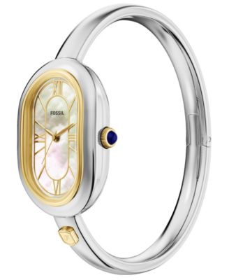 Women's Sloan Three-Hand Stainless Steel Watch, 24mm