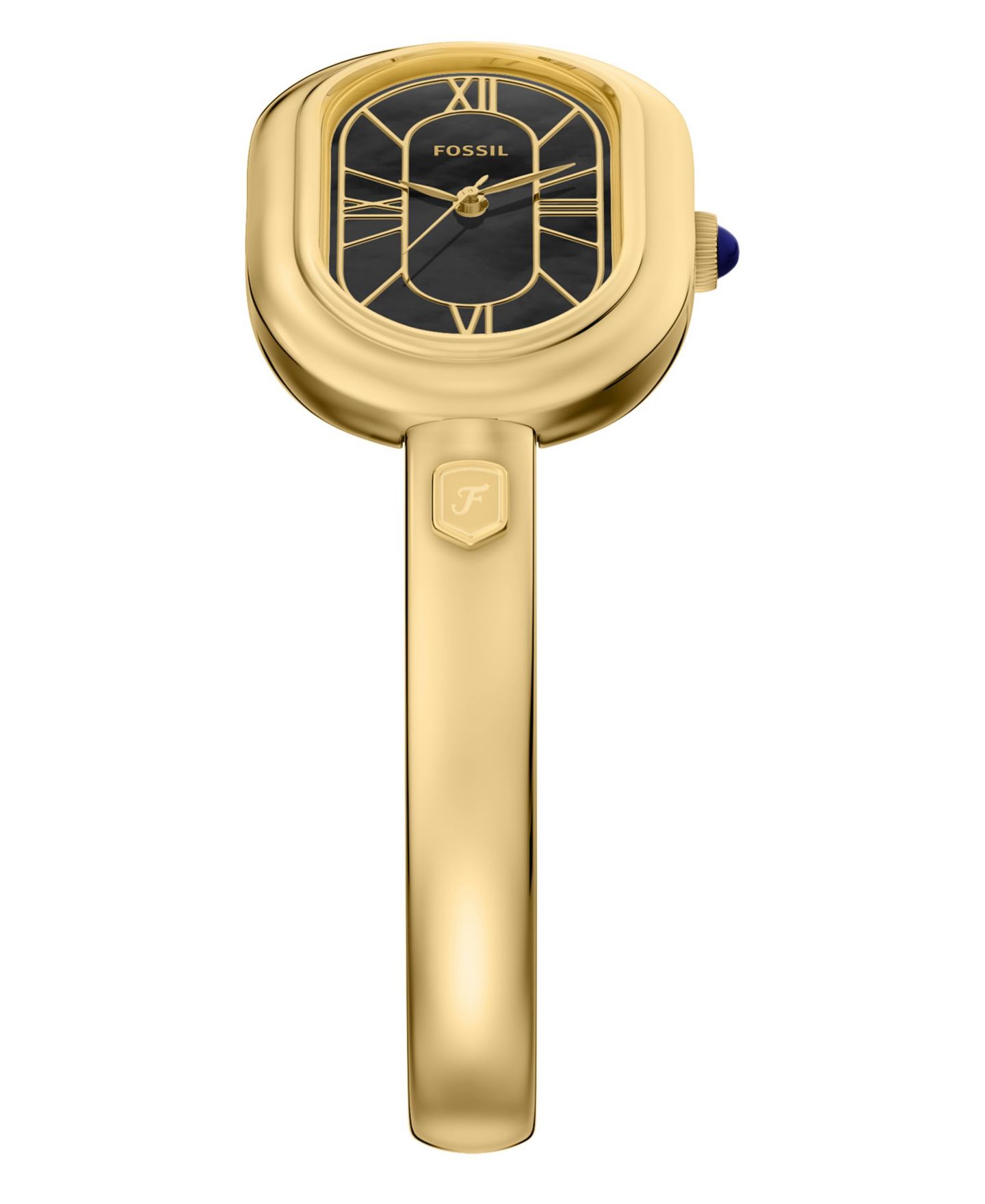 Женские часы Fossil Sloan с тремя стрелками, золотистая нержавеющая сталь, 24 мм — фото 5