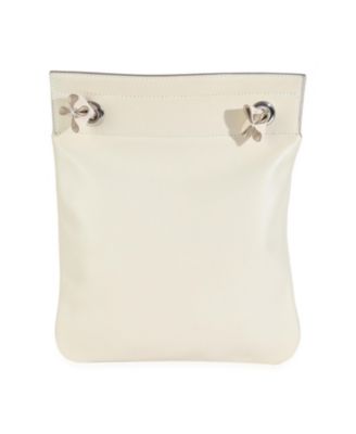 Pre-Owned Hermes Craie Milo Lambskin Swift Mini Aline