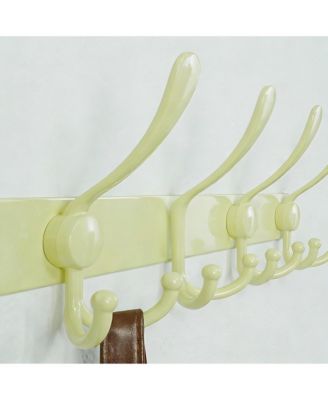 Stainless Steel 5-Tri Hook Wall Rack, Durable, Anti-Tear, Multi-Purpose