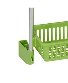 Over the Door Storage Rack, 6 Basket Door Organizer