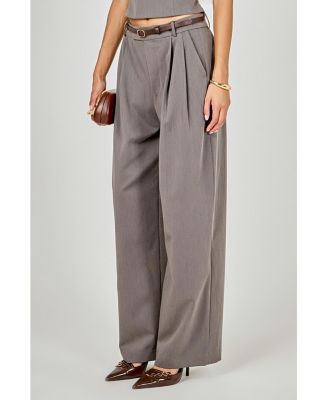 Women's Relaxed Trouser with Pleats.