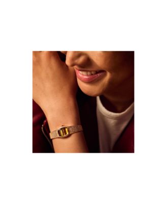 Women's Goddess of Time Rose Gold-Tone Stainless Steel Bracelet Watch 17mm