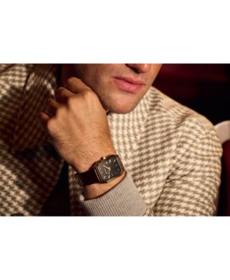 Men's Special Edition Tony Bennett Classic We are All Here Gold-Tone Strap Watch 32mm