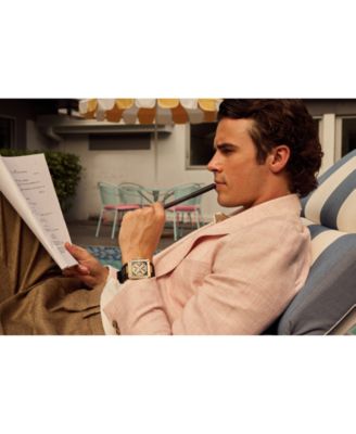 Limited Edition 150th Anniversary Marc Anthony Men's Series X SE Automatic Black HNBR Rubber Strap Watch 39mm