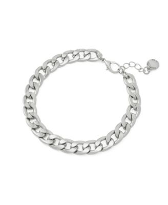 Faceted Curb Chain Anklet