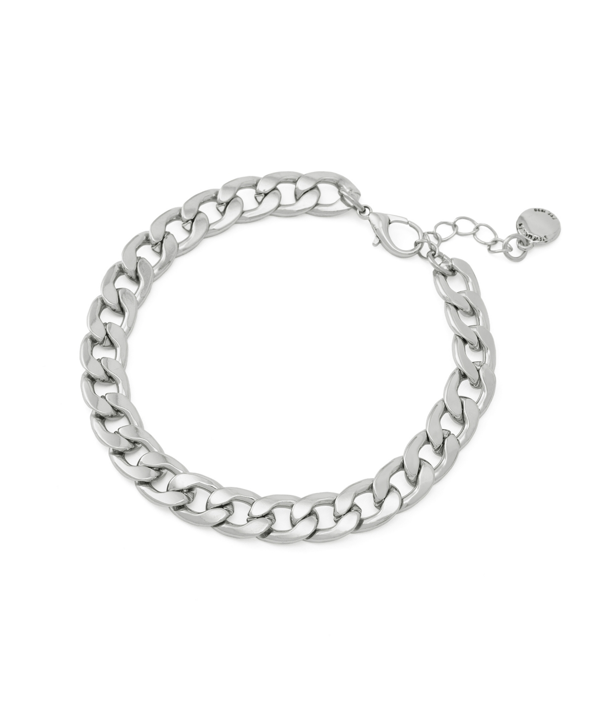 Steve Madden Faceted Curb Chain Anklet