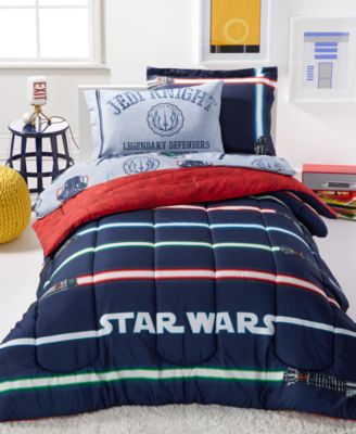 Disney Star Wars Light Saber Twin 5 Piece Comforter Set Reviews