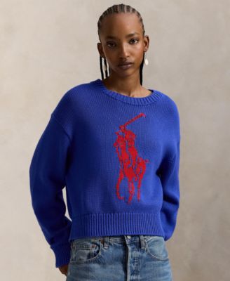 Women's Big Pony Crewneck Sweater