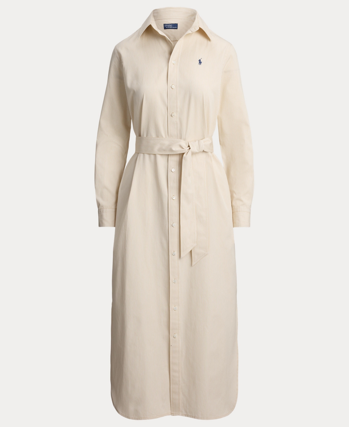 Polo Ralph Lauren Women's Long-Sleeve Collared Shirt Dress