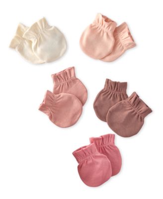 Baby Boys' or Baby Girls' Morgan Mittens, 5-Pack