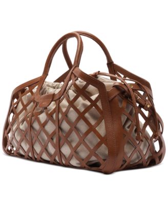 Petra Large Leather Tote Bag