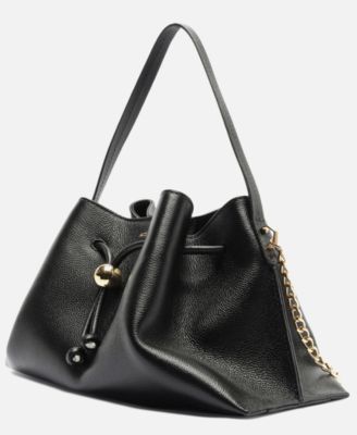 Alba Small Snap Button Shoulder Bag