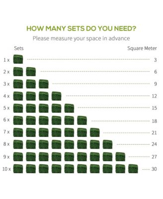 12 PCS 20" Artificial Boxwood Privacy Hedge Screen, Light