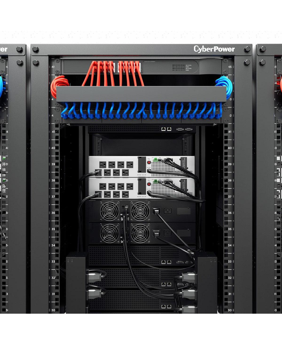 CyberPower OL1K5RM 1500VA/1200W Essential Online Sine Wave Lcd Rackmount Convertible Ups System