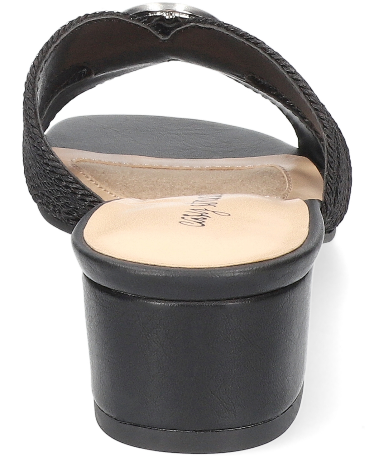 Easy Street Women's Onyx Block Heel Slide Sandals
