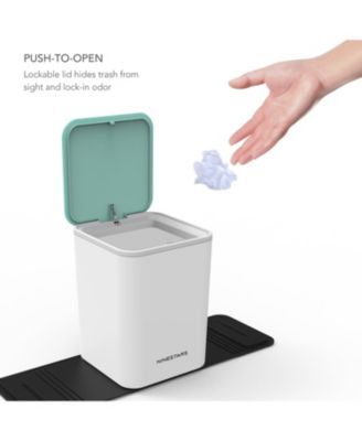  Mini Trash Can, Car Trash Can 0.79 Gallon Countertop Compost Bin