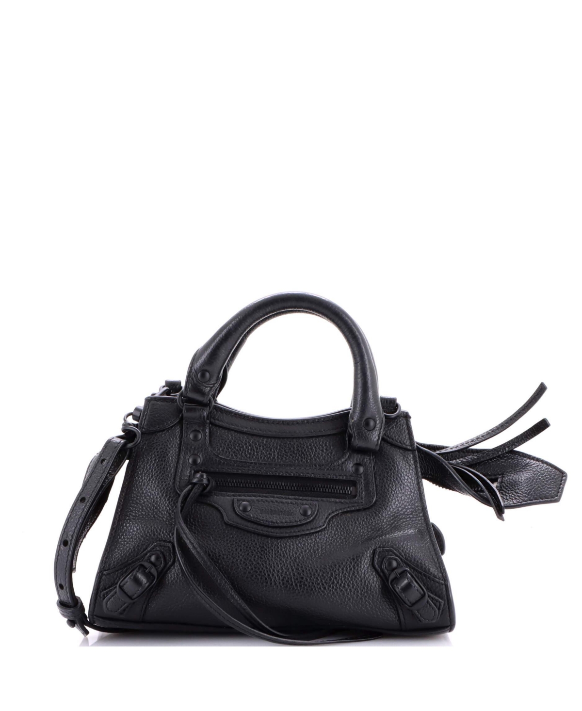 Pre-Owned Balenciaga Mini Neo Classic City Bag Leather