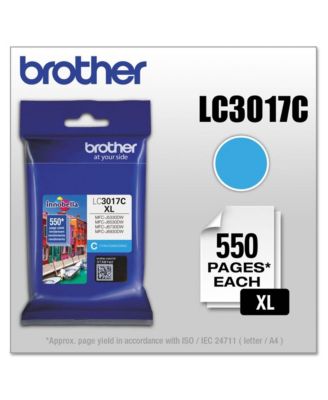 LC3017C Innobella 550 Page-Yield High-Yield Ink - Cyan