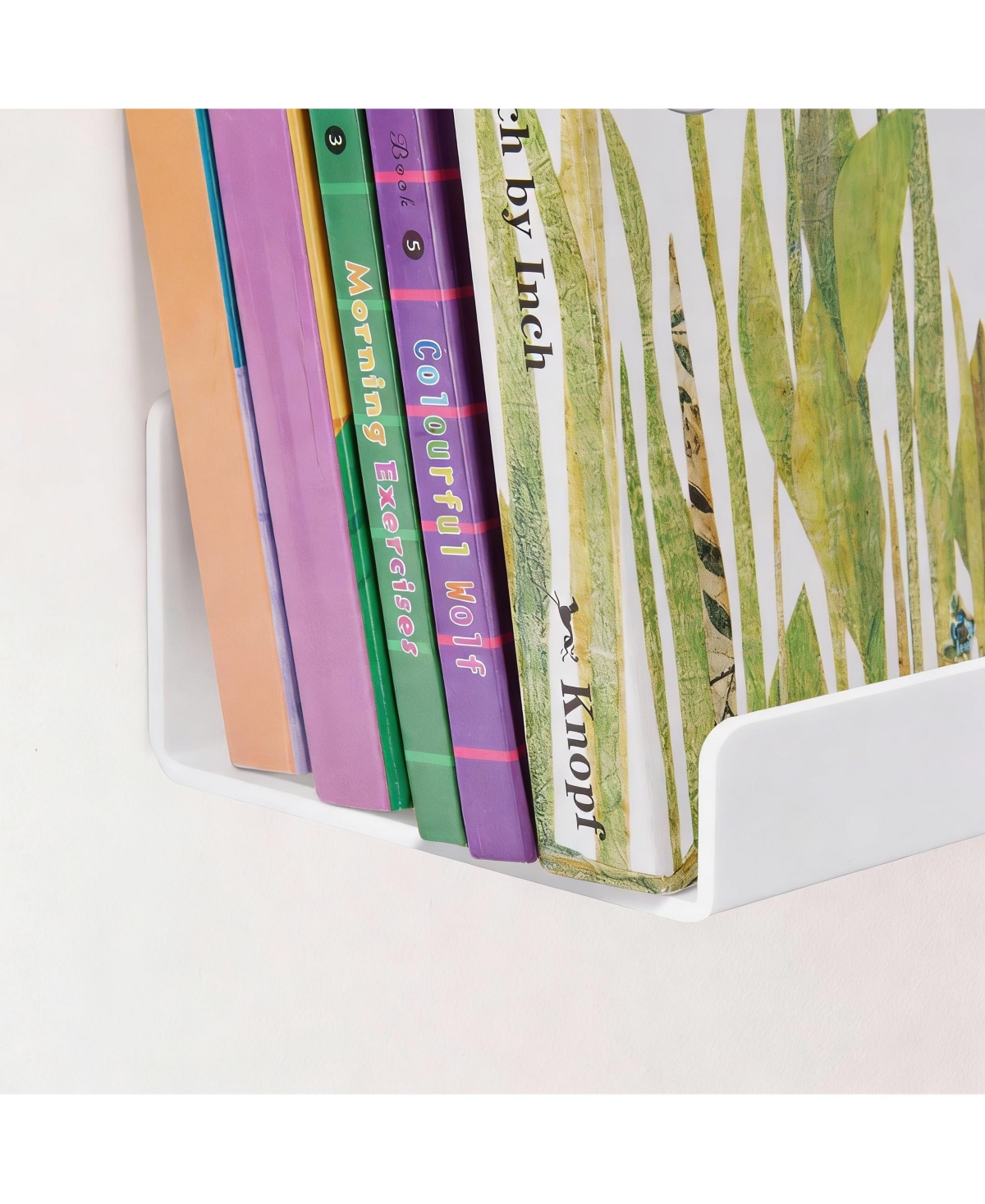 Yigii 4 Pack Acrylic Wall Shelves