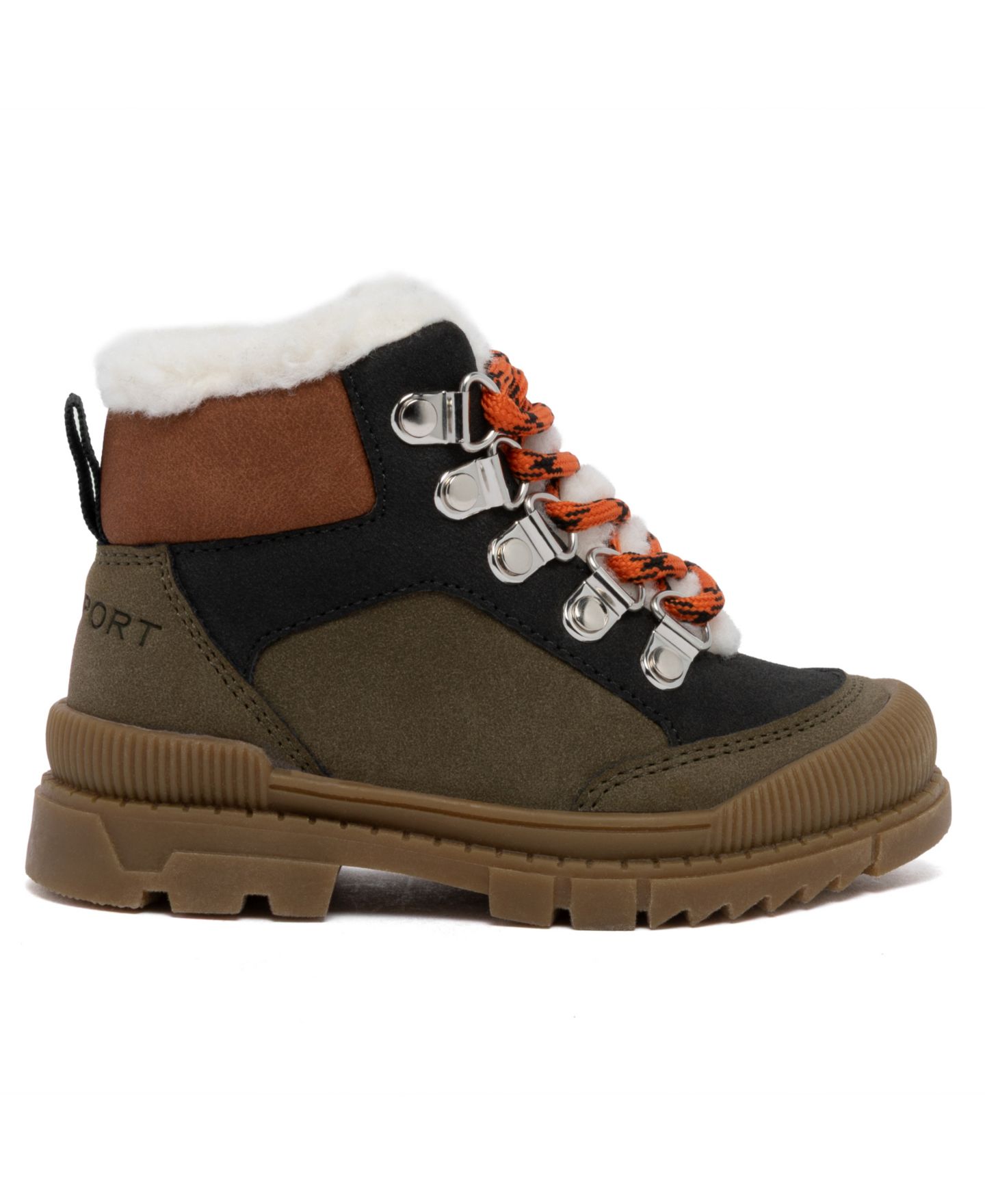 Ботинки Rockport Saltoro Lace-Up Boots для мальчиков, цвет: Оливковый / Разноцветный — фото 2