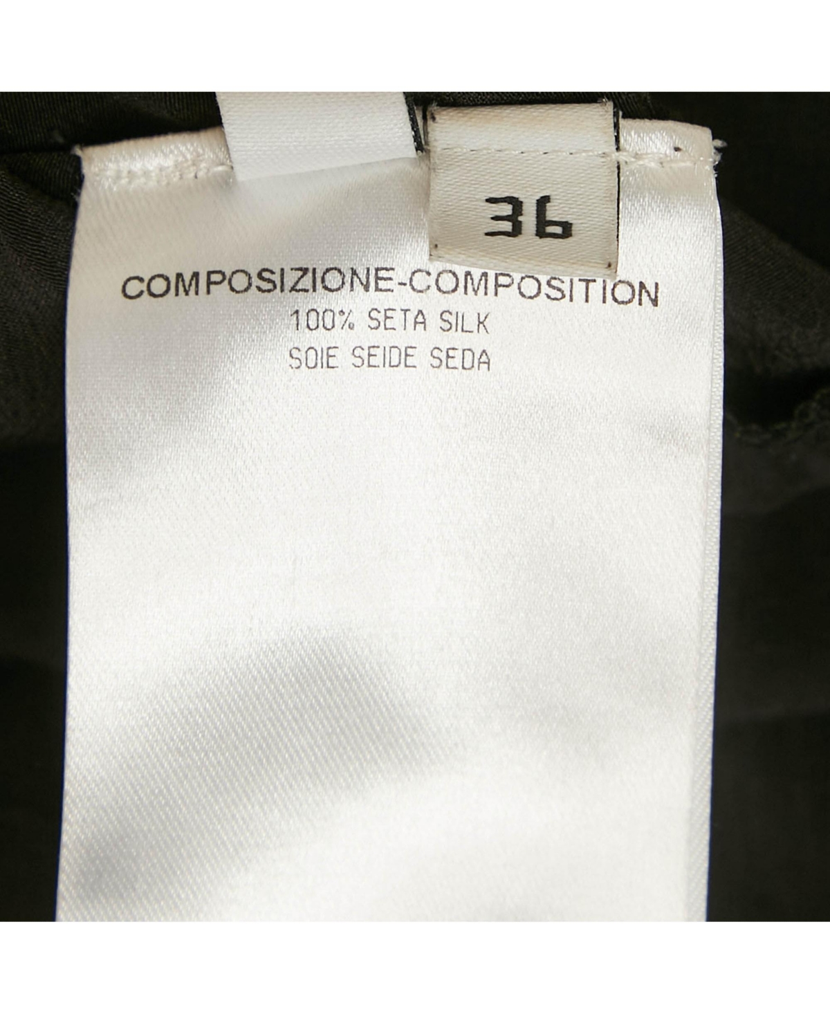 Pre-Owned Balenciaga Women's Black Silk Flared Maxi Dress