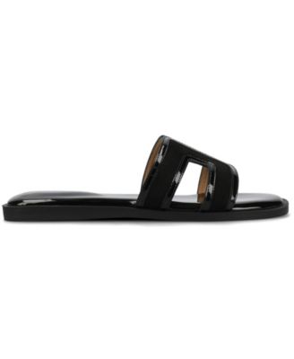 Womens Primah "H" Band Medium and Wide Width Slip On Flat Sandals