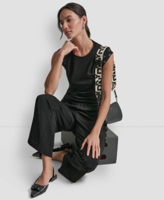 Women's Stud-Detail Sleeveless Top