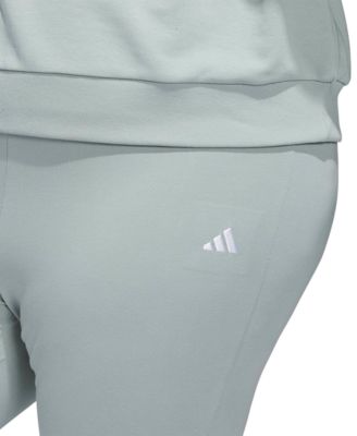 Plus Size Small Logo Flare Pants