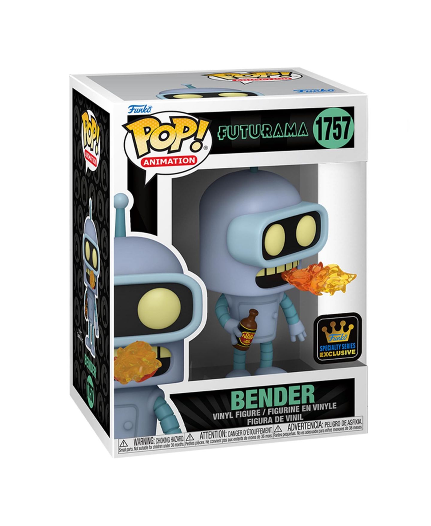 Детская фигурка Funko Pop! Bender (Burping) Vinyl Figure — фото 3