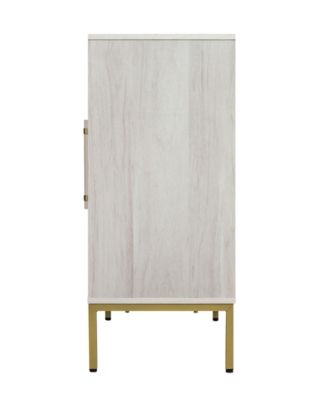 34.35" Wood Sophia Wooden 2-Door Accent Cabinet