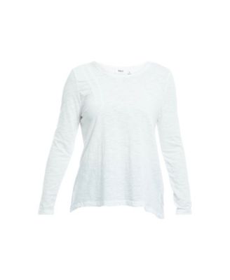 Women's Wide Neck Long Sleeve Tee