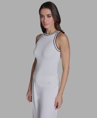 Women's Crewneck Sleeveless Tank Top