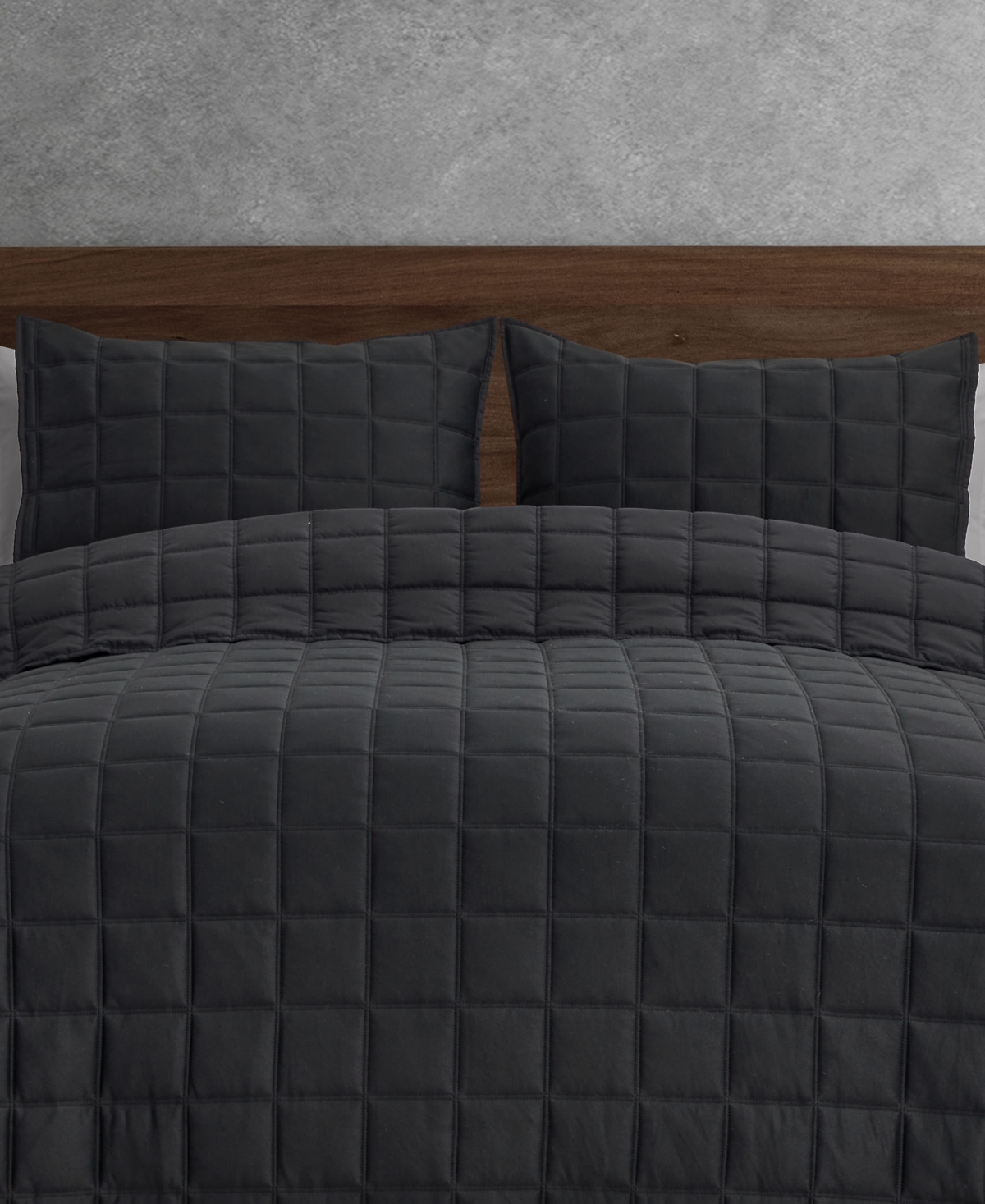 Perry Ellis Clarice Textured 3-Pc. Quilt Set, King