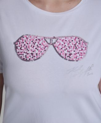 Plus Size Short-Sleeve Crew Neck Top