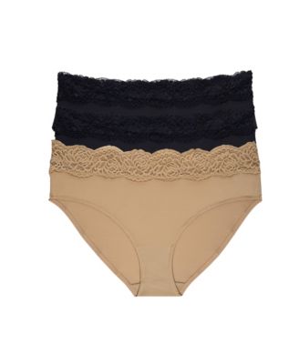 Women's Divine Lace Trim Hipster 3-Pack