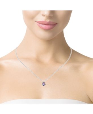 Sky Blue Topaz Pendant Necklace (8.3 ct. t.w.) in Sterling Silver