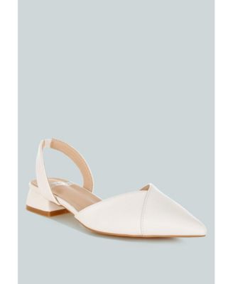 Womens Tijay Soft Real Leather Slingback Sandals