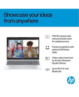 OmniBook 5 16t-ba100 Premium Traditional Laptop 16" FHD Touchscreen Intel Core Ultra 7 255U Intel Graphics 16GB RAM 512GB SSD Windows 11 Home