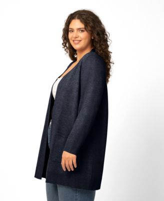 Plus Size  Open-Front Cardigan Sweater